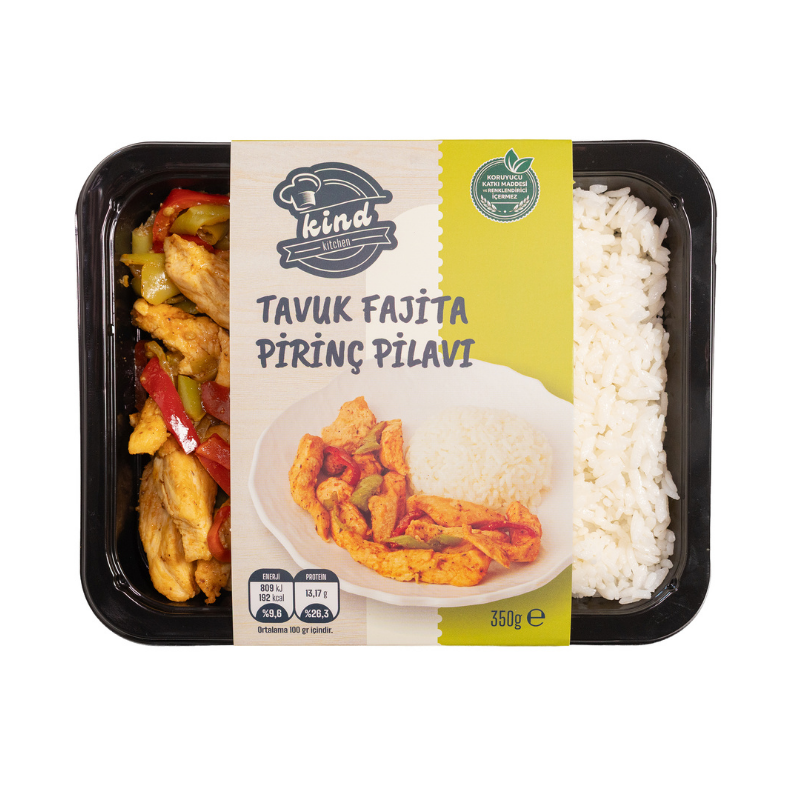 Tavuk Fajita Pirinç Pilavı