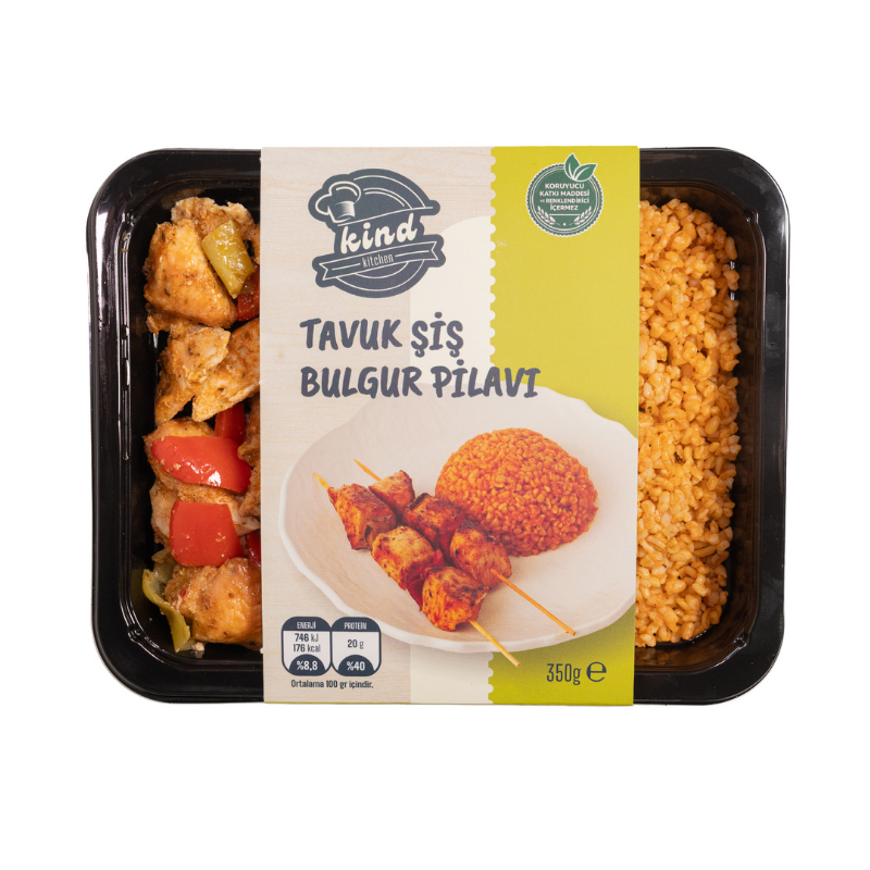 Tavuk Şiş Bulgur Pilavı