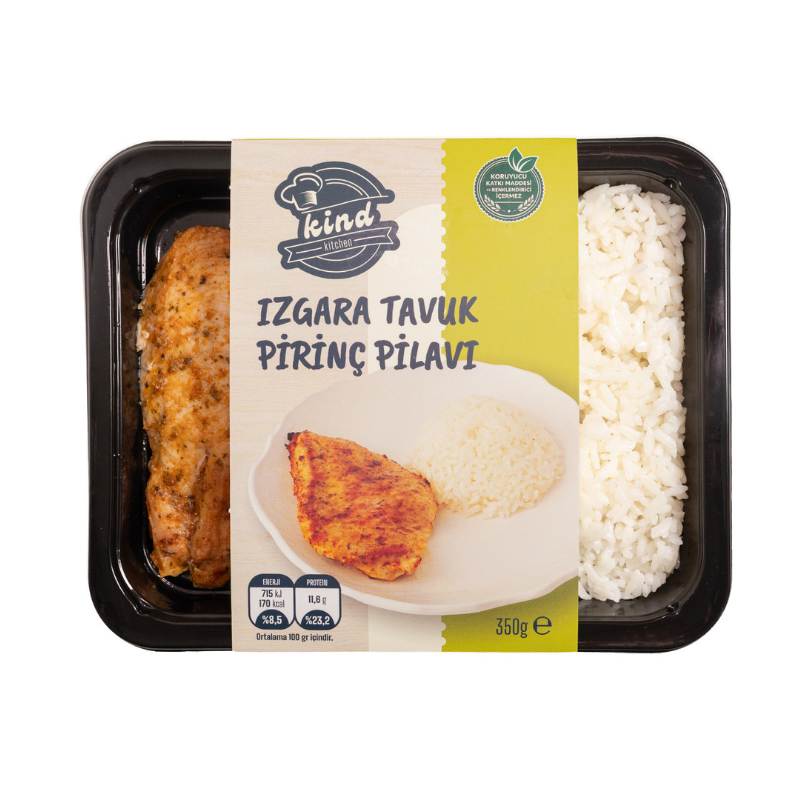Izgara Tavuk Pirinç Pilavı