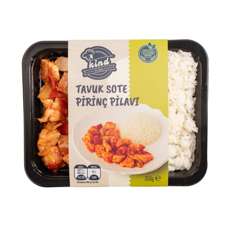 Tavuk Sote Pirinç Pilavı